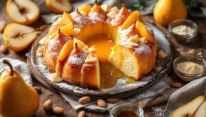 Fondant aux poires au cœur coulant : un dessert délicat, doré et tout en douceur à partager