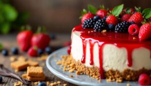 Sans farine, sans cuisson : Philippe Etchebest dévoile son cheesecake express et bluffant
