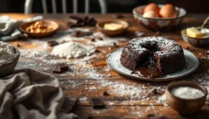 Le gâteau « doudou » des week-ends gris : un moelleux chocolat à la croûte fine et au cœur coulant