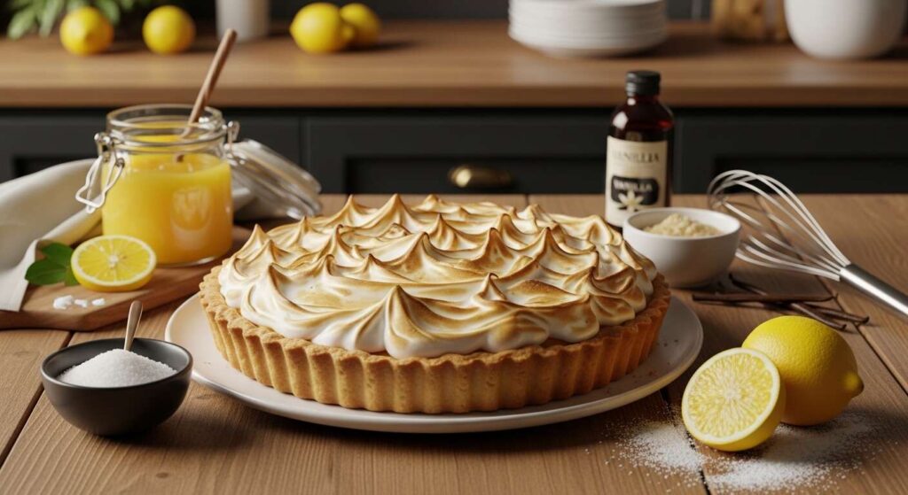 Tarte au citron meringuée express : une douceur acidulée prête en quelques minutes