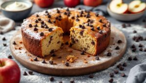Ce gâteau au yaourt pommes-chocolat fait l’unanimité : un dessert du placard qui bluffe par sa texture fondante