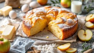 Gâteau aux pommes tout simple : moelleux, parfumé et prêt sans stress