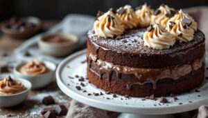 Rien de plus simple pour un goûter doudou » : le gâteau crème de marrons-chocolat hyper fondant qui régale en hiver