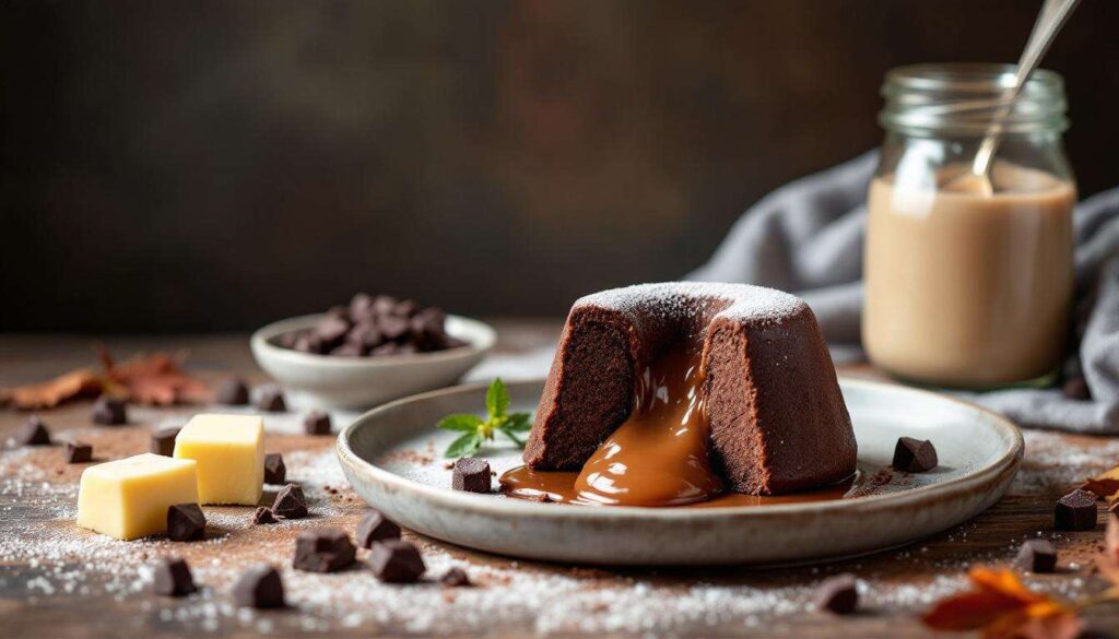 Fondant chocolat-crème de marrons : sans farine, fondant à coeur, un classique de l'automne à savourer au chaud