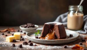 Fondant chocolat-crème de marrons : sans farine, fondant à coeur, un classique de l'automne à savourer au chaud