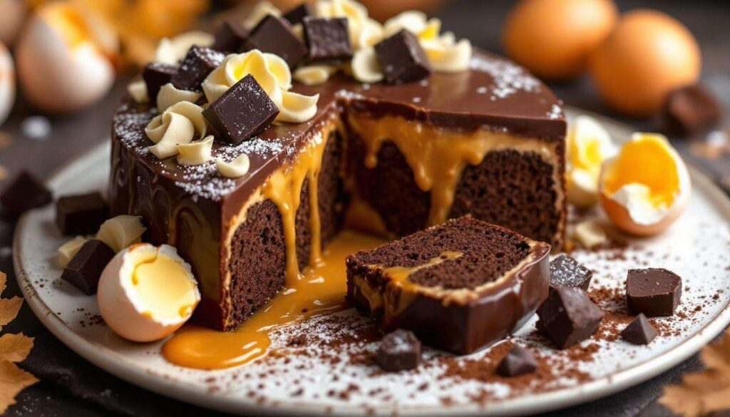Fondant chocolat-crème de marrons sans farine : le dessert d’automne irrésistiblement fondant qui va vous rendre accro