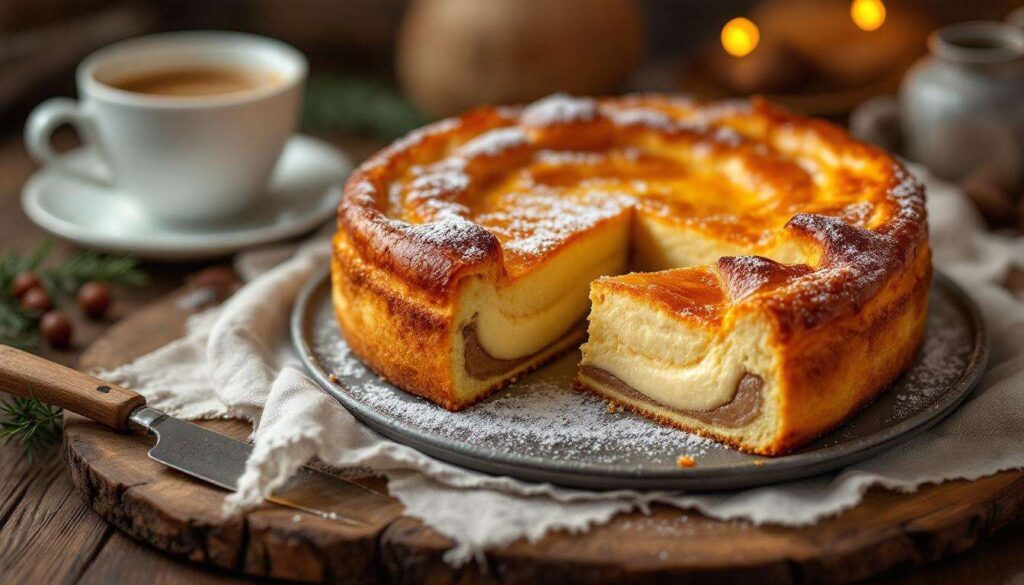Une version totalement addictive" : François-Régis Gaudry partage une revisite du gâteau basque à la crème de marrons