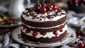 Recette de la forêt noire de Mercotte