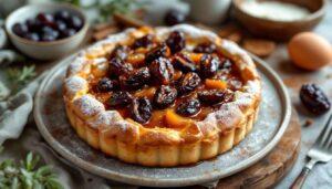 Tarte briochée aux prunes : moelleuse, dorée et pleine de fruits