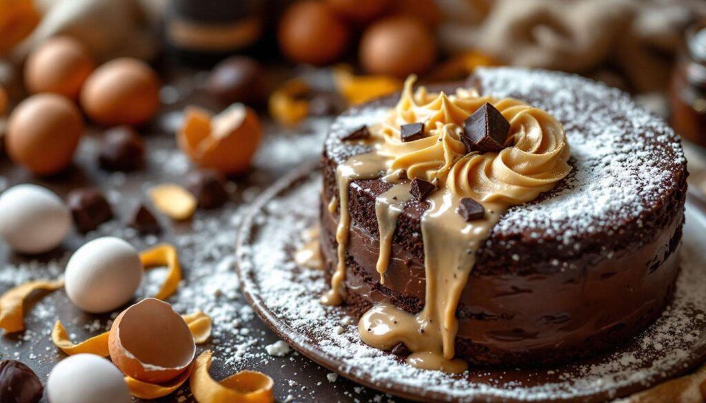 Chocolat noir + crème de marrons : le gâteau fondant d’automne dont vous ne pourrez plus vous passer