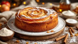 Un gâteau aux pommes comme à la maison : parfum de vanille, texture moelleuse, ambiance d’automne retrouvée