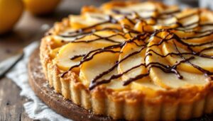 La tarte poire-chocolat : le secret pour éviter que la pâte détrempe (et garder le croquant)