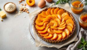 Tarte aux abricots facile : pâte croustillante et crème d’amande fondante