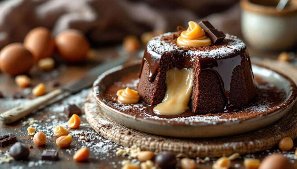 Je vous dévoile ma recette de fondant chocolat et crème de marrons sans farine (ultra moelleux et facile à réaliser)