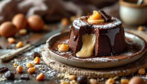 Je vous dévoile ma recette de fondant chocolat et crème de marrons sans farine (ultra moelleux et facile à réaliser)