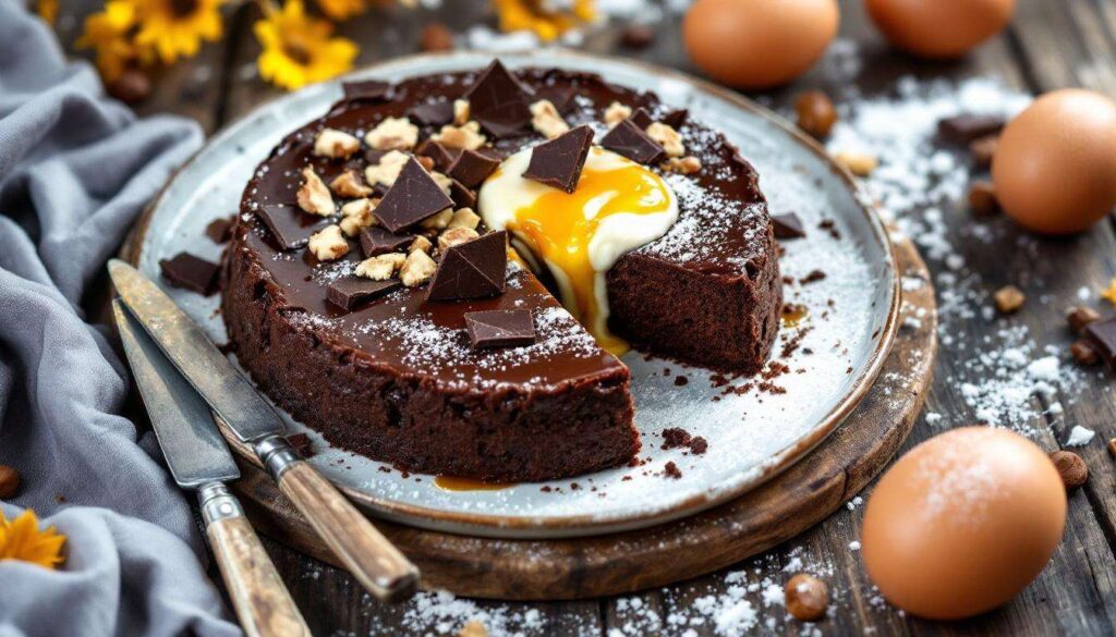 Fondant chocolat-crème de marrons sans farine : le dessert d’automne irrésistiblement fondant qui va vous rendre accro