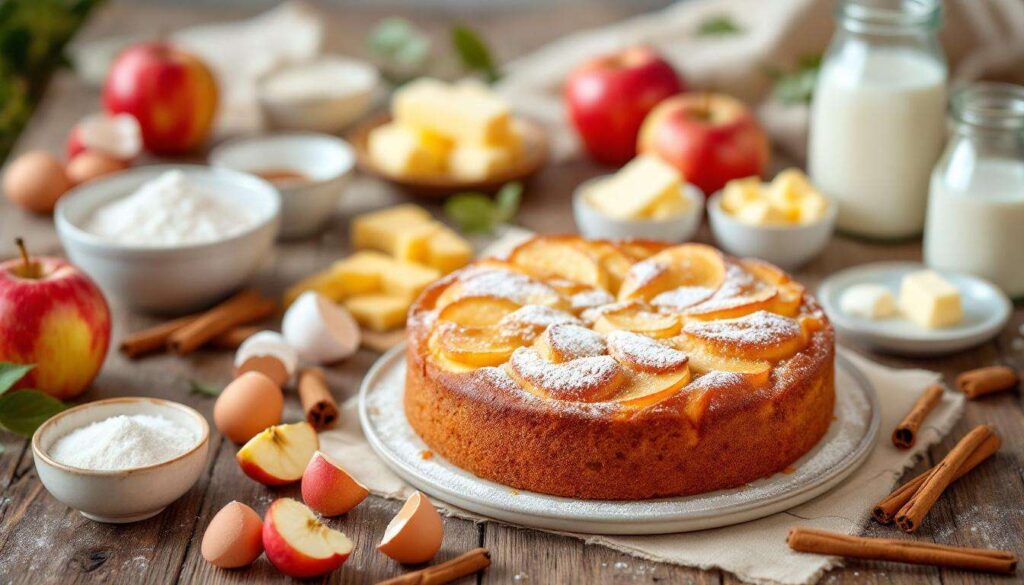 Julie Andrieu révèle la recette de son gâteau aux pommes favori « bien meilleur qu'une simple tarte »