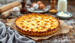 Un grand classique du Nord simplifié : la tarte au maroilles la plus fondante à savourer tout l’automne