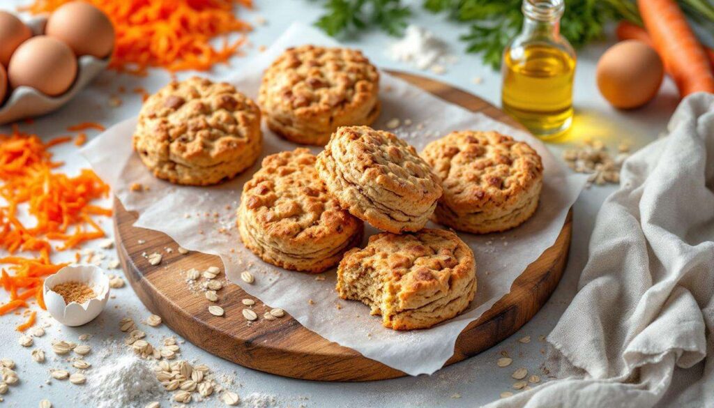 Biscuits aux carottes : des douceurs moelleuses sans beurre pour le petit-déjeuner et le goûter