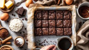 Brownies au cappuccino : le dessert américain qui vous réveille avec gourmandise