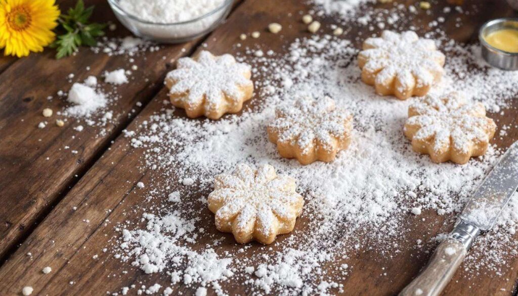 Pâte sablée montée : biscuits qui gardent parfaitement leur forme